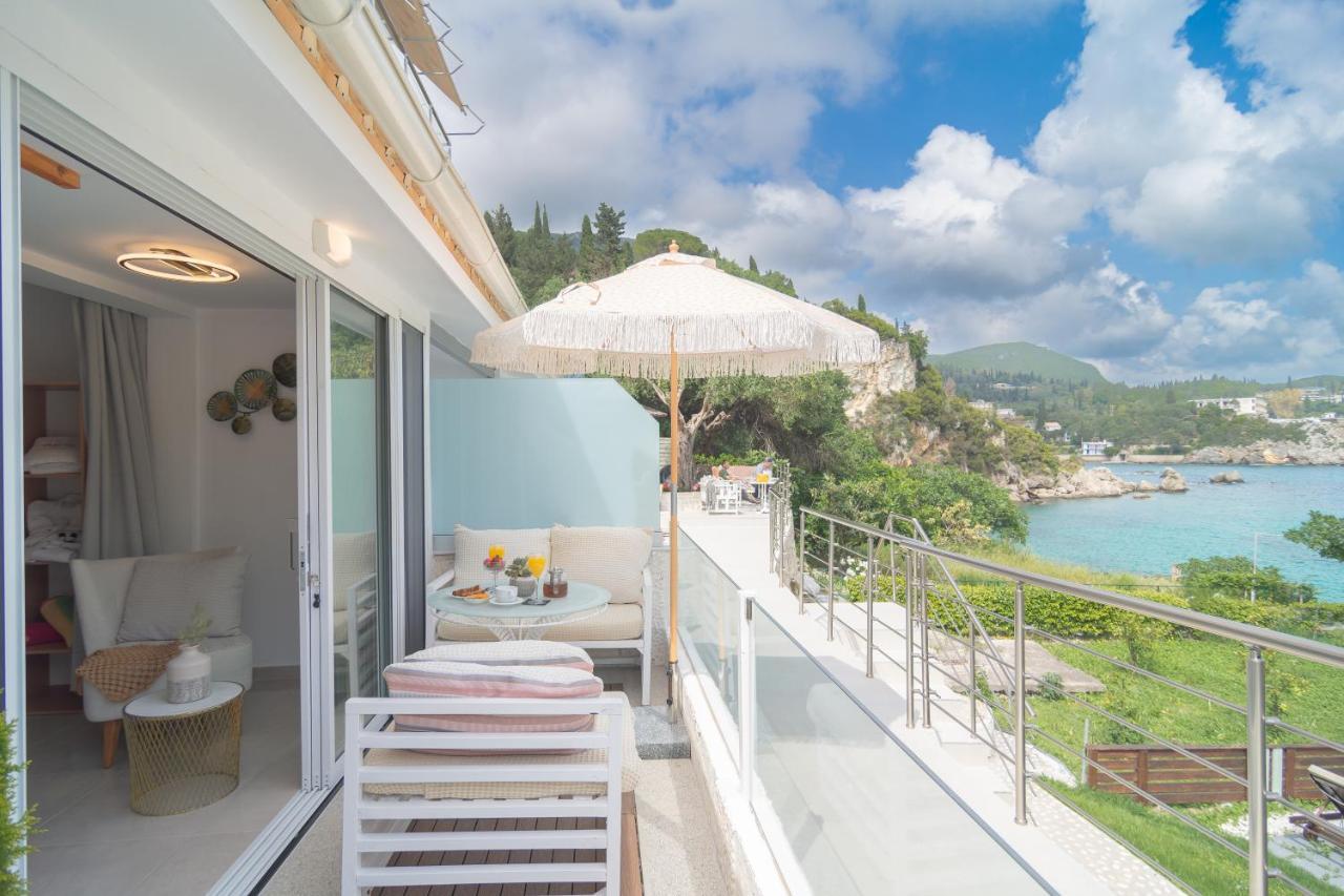 Tango Apartment On The Beach Paleokastritsa Exterior foto