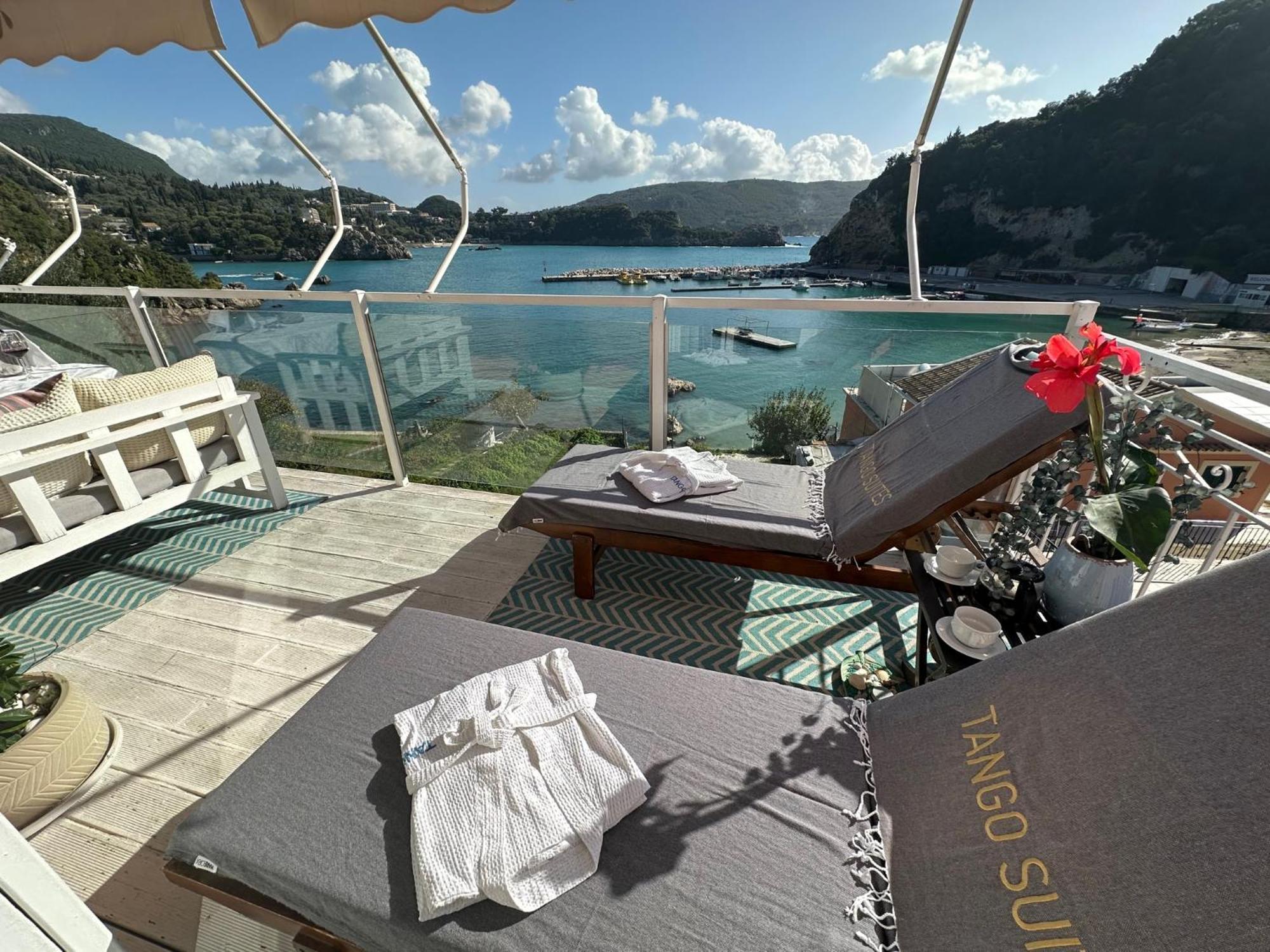 Tango Apartment On The Beach Paleokastritsa Exterior foto